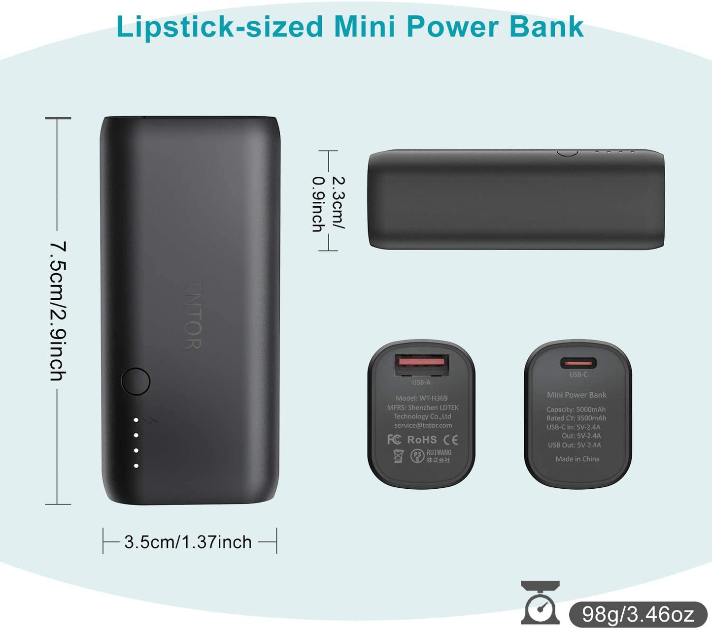 TNTOR PowerPod5000 mobile battery