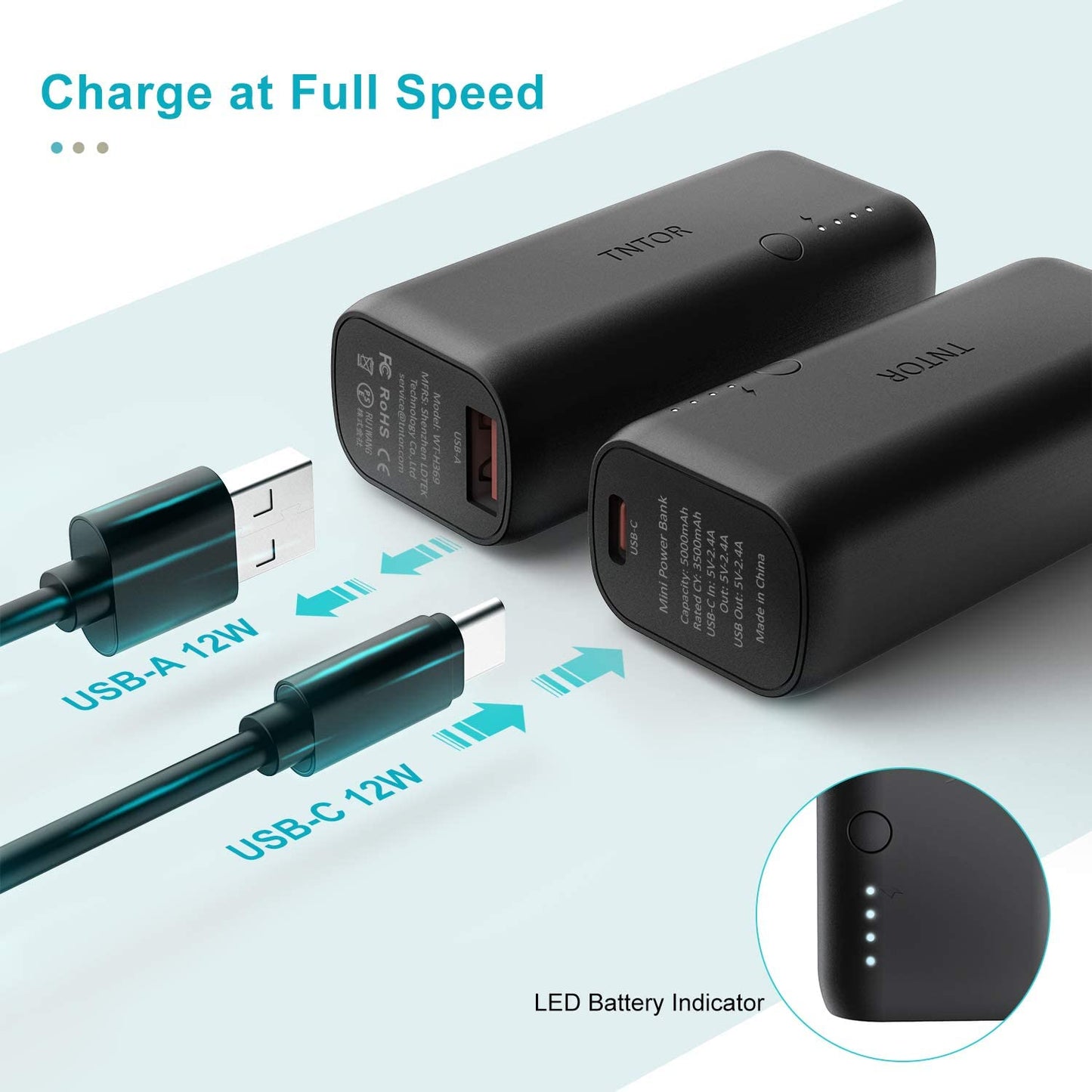 TNTOR PowerPod5000 mobile battery