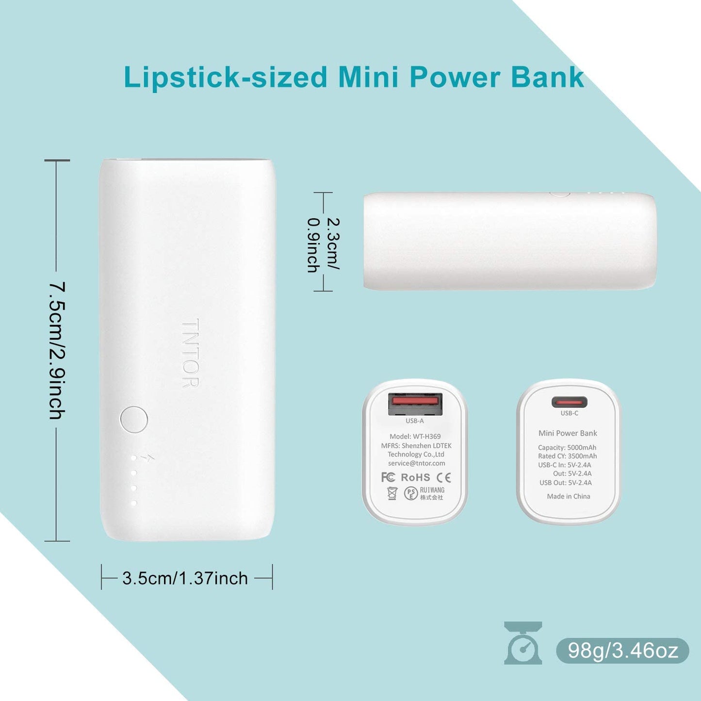 TNTOR PowerPod5000 mobile battery